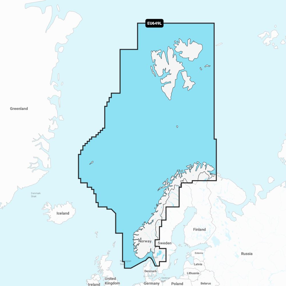 Garmin Navionics+ Chart: EU649L - Norway - PROTEUS MARINE STORE
