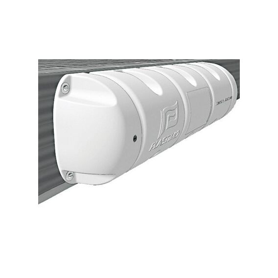 White Bumper 1/2-Ø 25 x 90 cm