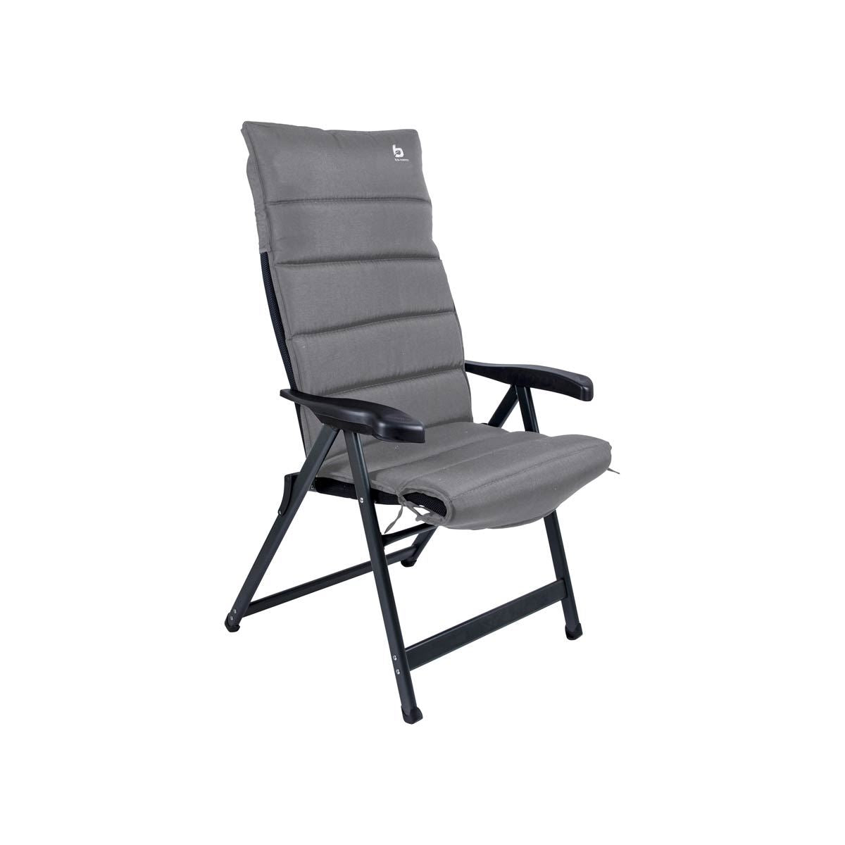 Bo-Camp Chair Cushion Universal Padded Polyester Grey