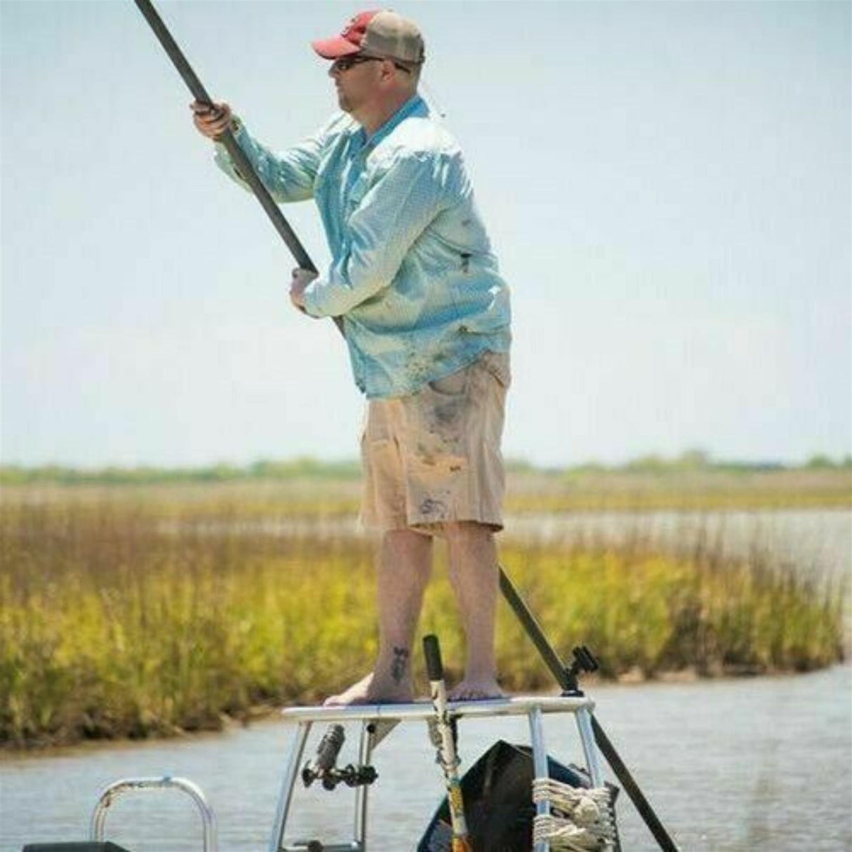 Railblaza QuickGrip Push Pole Mount & StarPort - 28mm - PROTEUS MARINE STORE