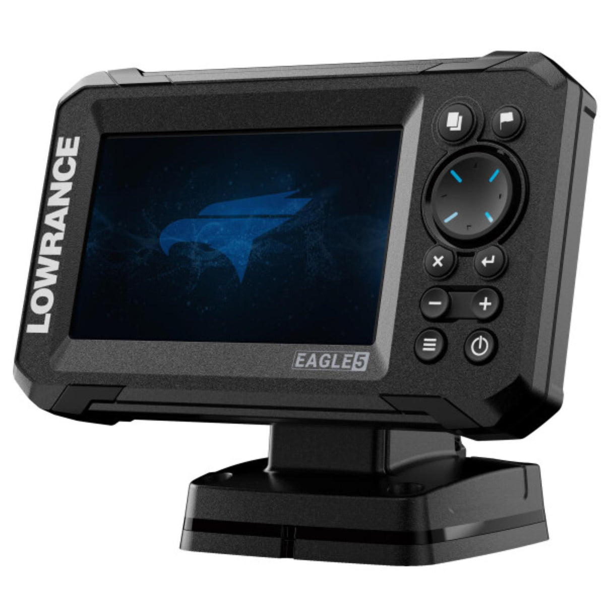 Lowrance Eagle 5 Fishfinder/ Chartplotter with SplitShot HD Transducer - Pre-loaded Worldwide Basemap