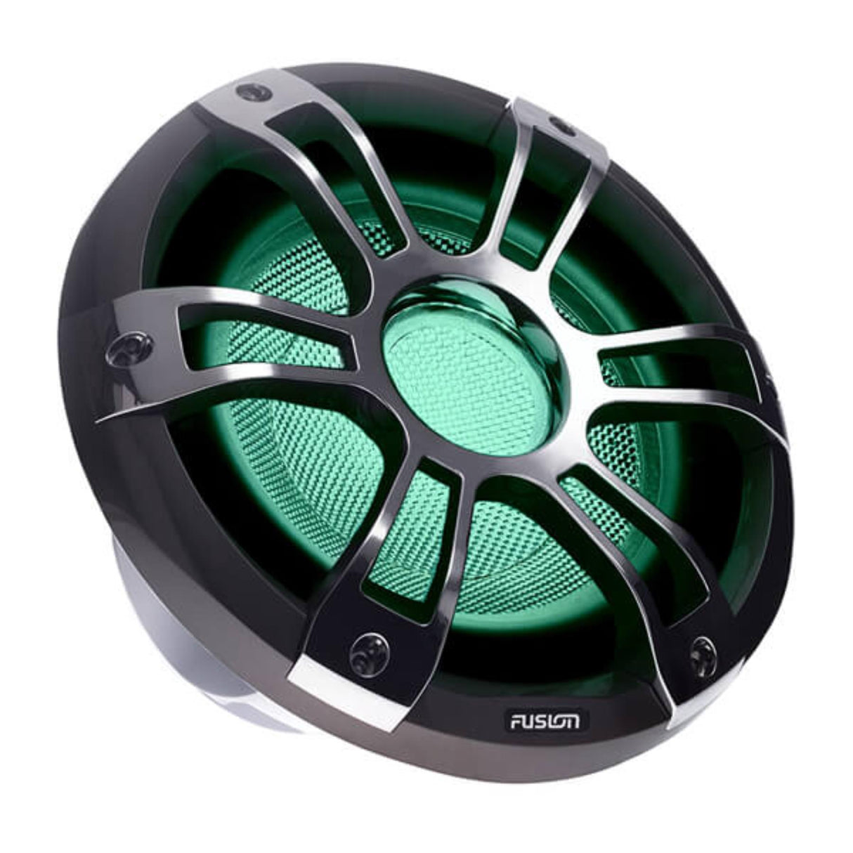 Fusion SG-SL102SPC 10" CRGBW LED Marine Subwoofer 600W - Sports Chrome - PROTEUS MARINE STORE