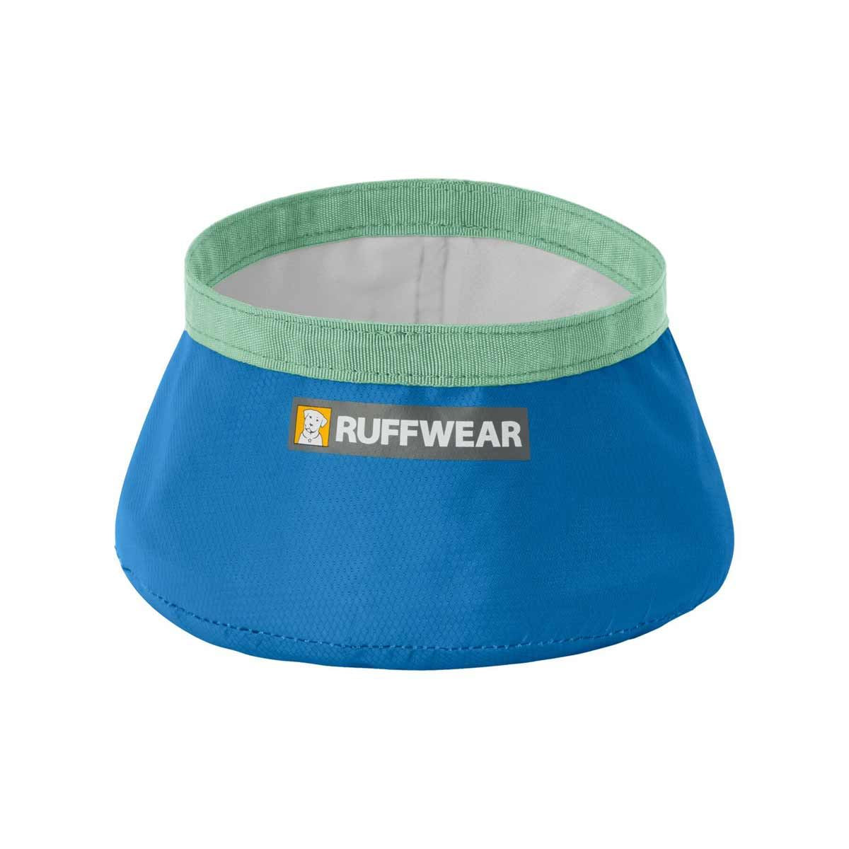 Ruffwear Trail Runner Ultralight Dog Bowl in Blue Pool