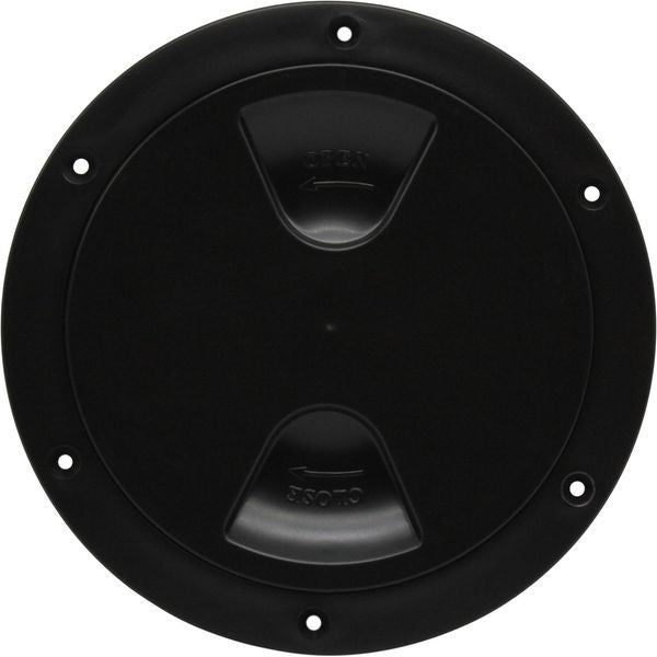 Osculati Plastic Watertight Inspection Cover (Black / 152mm Opening)