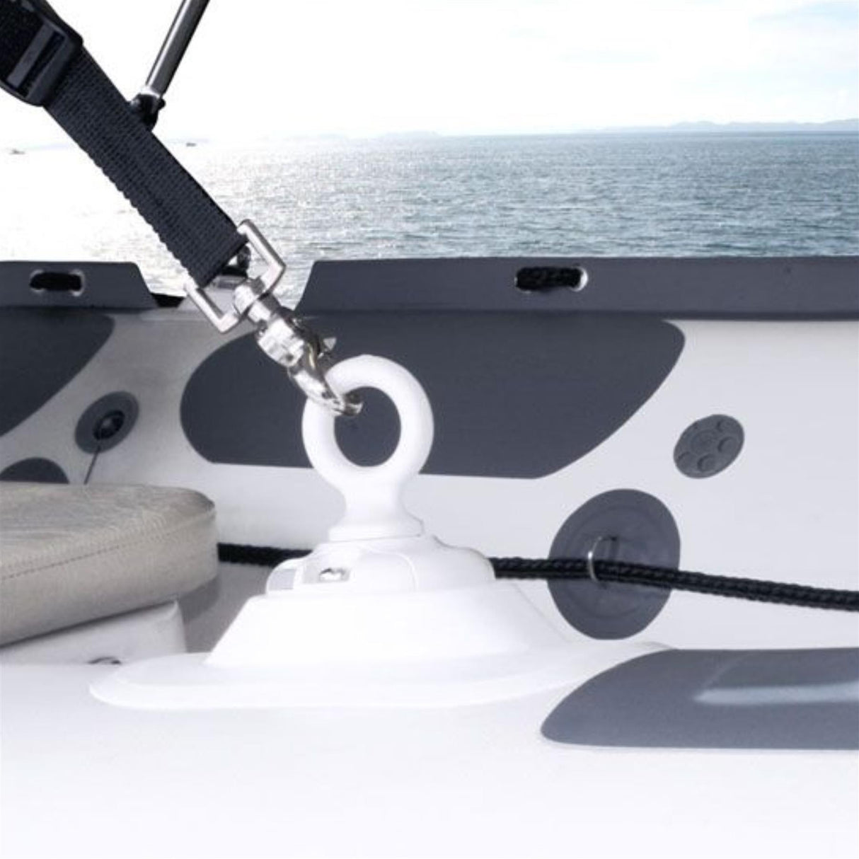 Railblaza RibPort inc 3M VHB - White - PROTEUS MARINE STORE