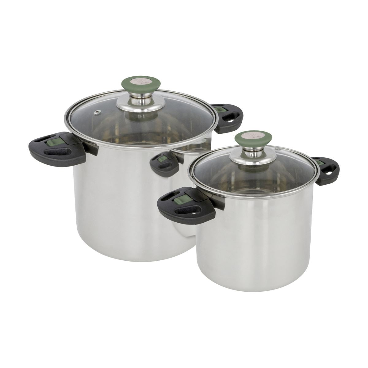 Bo-Camp Cookware Set Elegance Compact 2 RVS
