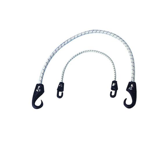 Shock Cord with Nylon Hooks-4 mm Ø-30cm