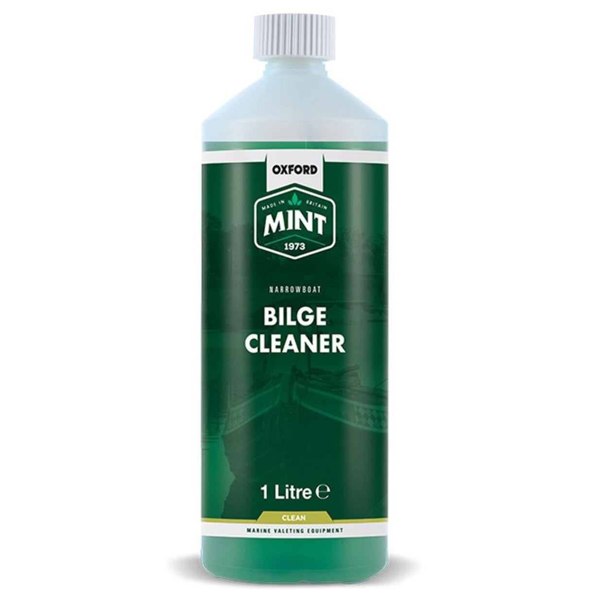 Oxford Mint Narrowboat Bilge Cleaner, Designed For Dissolve Oil & Grime - 1 Litre