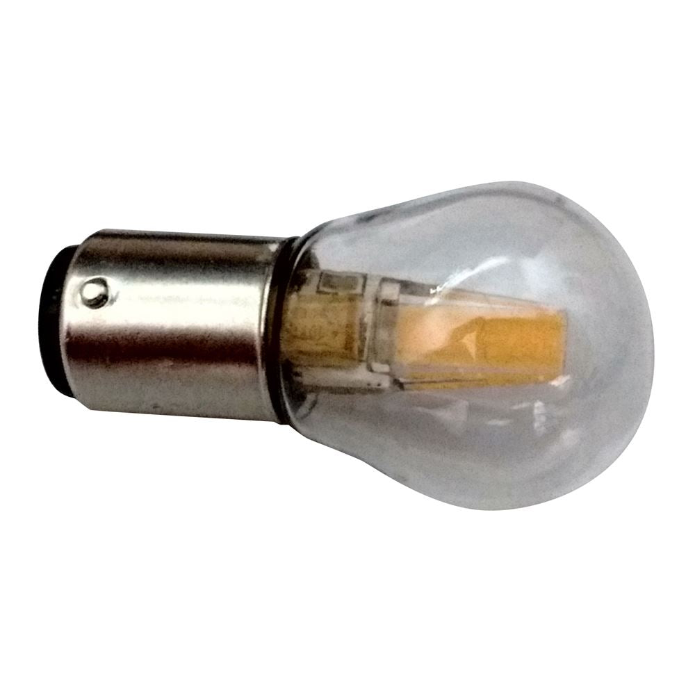 Cob LED BA15S Bayonet Bulb Warm White