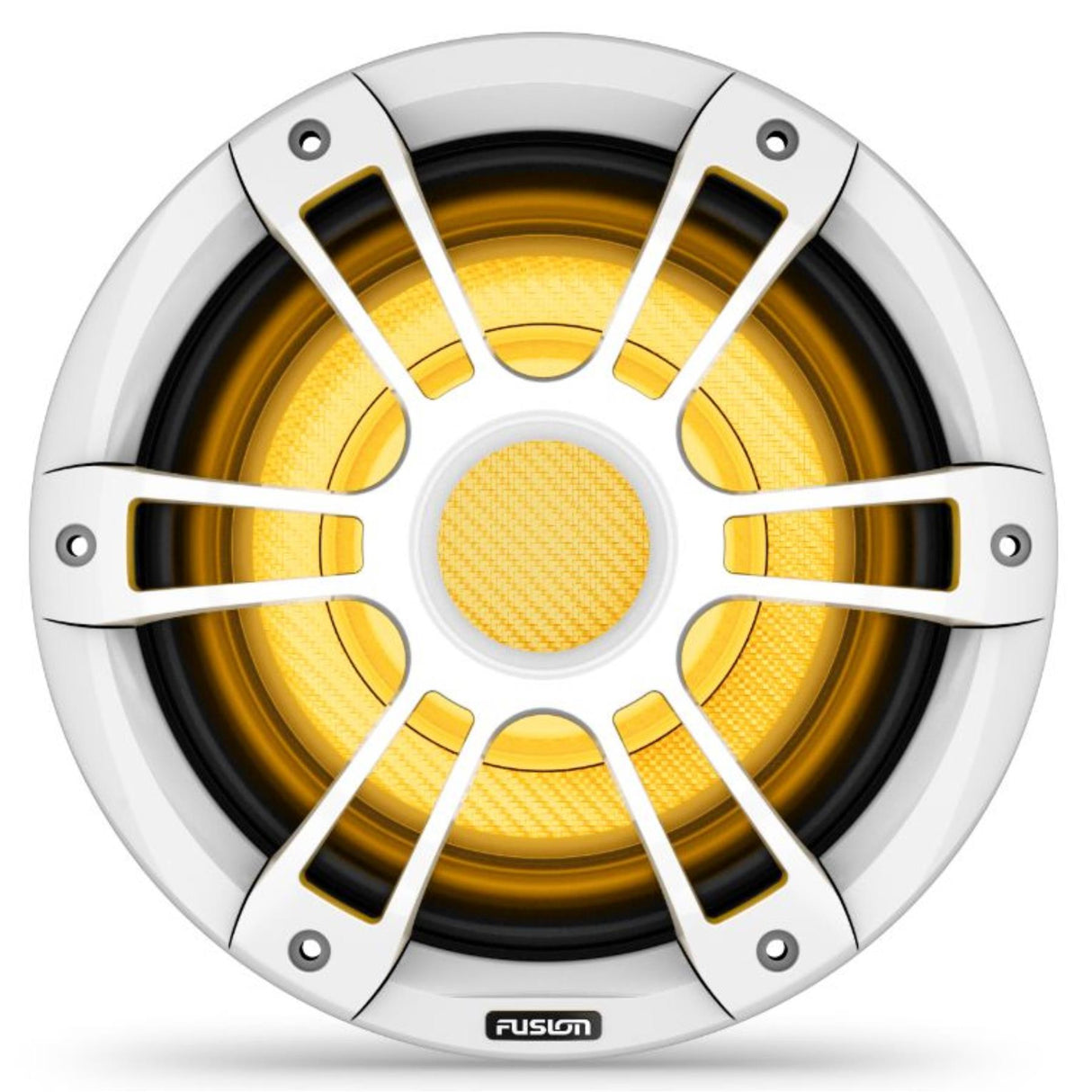 Fusion SG-SL103SPW 10" 3i CRGBW LED Subwoofer 600W - Sports White - PROTEUS MARINE STORE