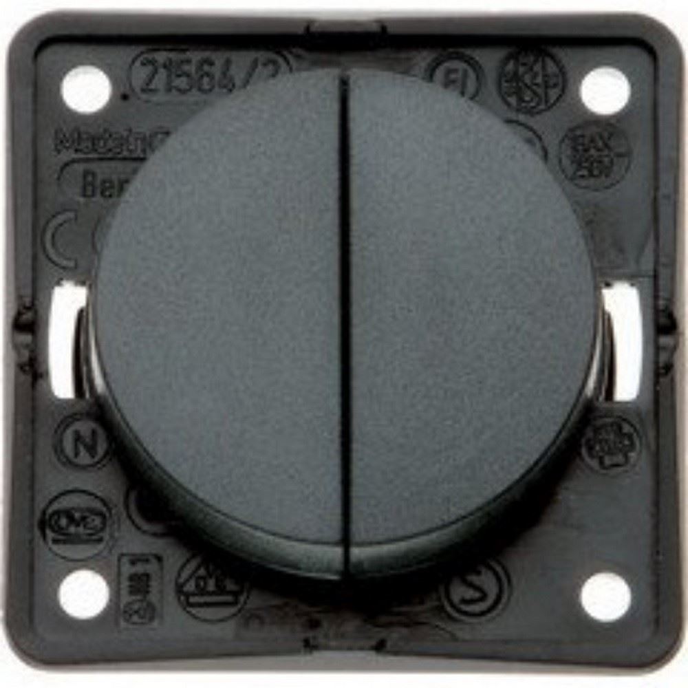 Double Switch Anthracite (21232A)