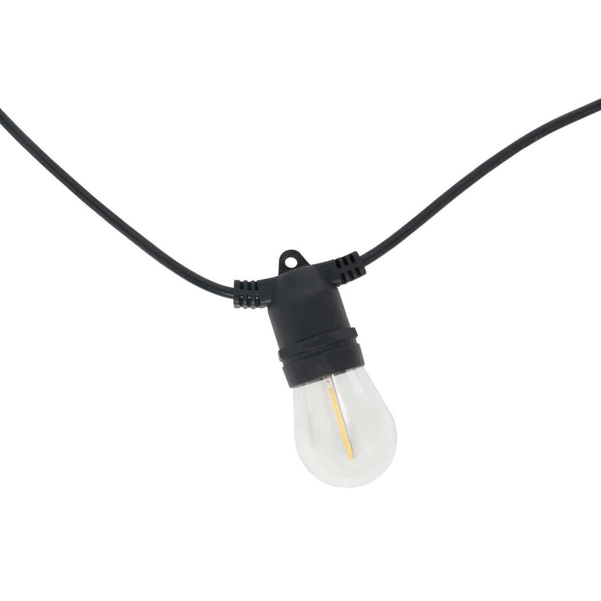 Wye Solar/USB Chargeable Light Festoon with 10 Led Lamps