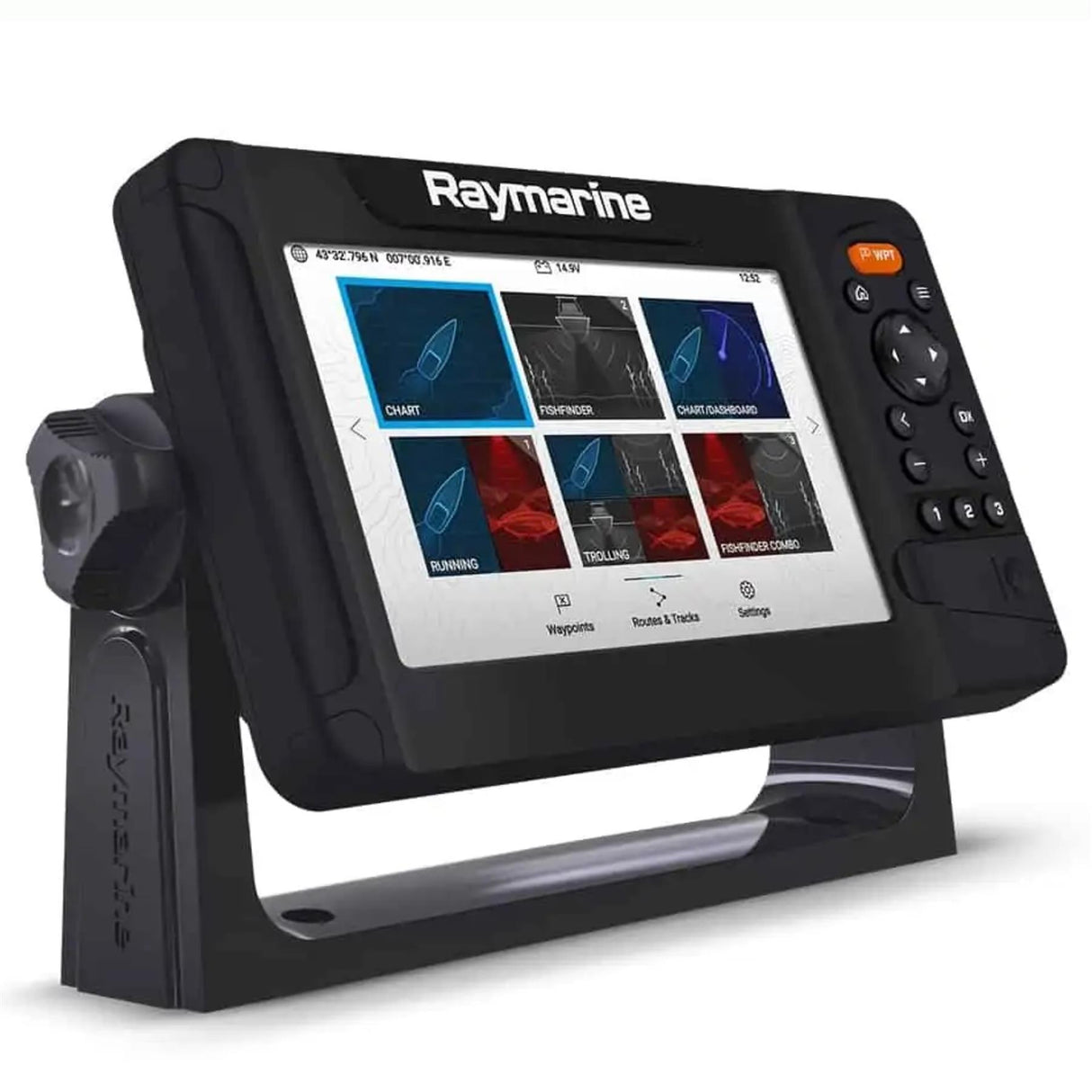 Raymarine Element 7S 7" Marine Navigation Display with Western European Lighthouse Chart