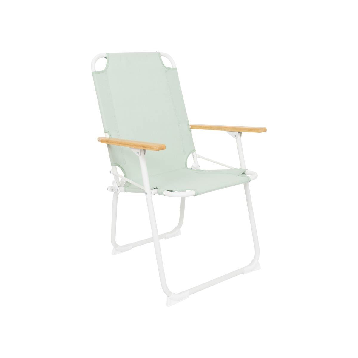 Bo-Camp Pastel Collection Chair Mosset M Aluminium Green