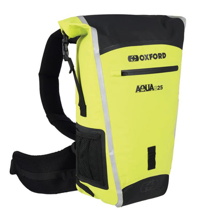 Oxford Aqua B-25 Hydro Backpack - Black Fluo Yellow - PROTEUS MARINE STORE