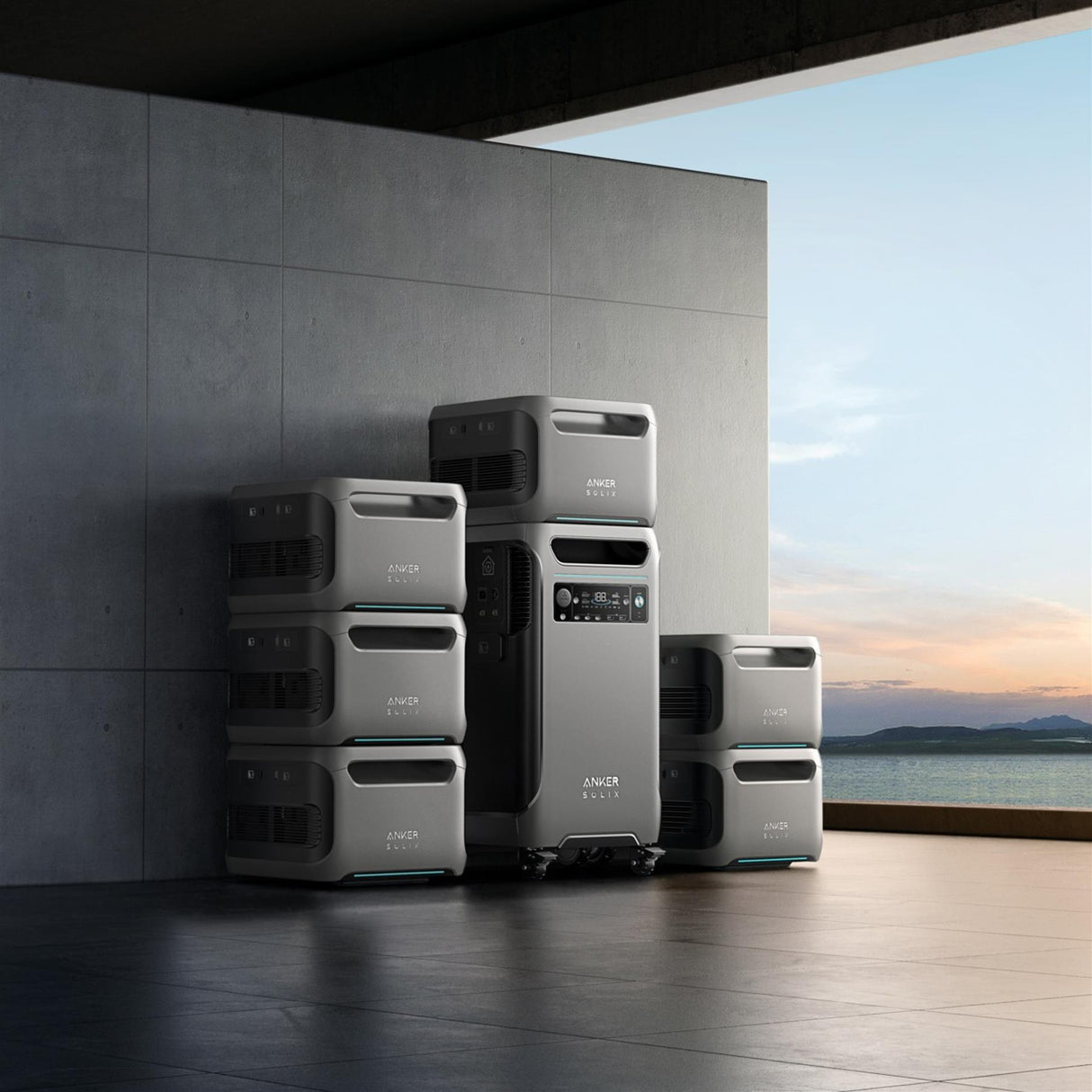 Anker SOLIX F3800 Portable Power Station Expansion Battery - 3840Wh - 6000W