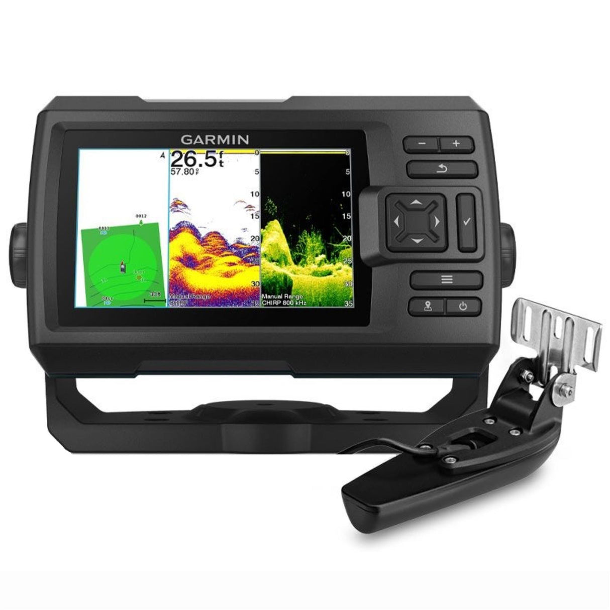 Garmin Striker Vivid 5cv 5" Marine GPS Fishfinder with GT20-TM Transducer