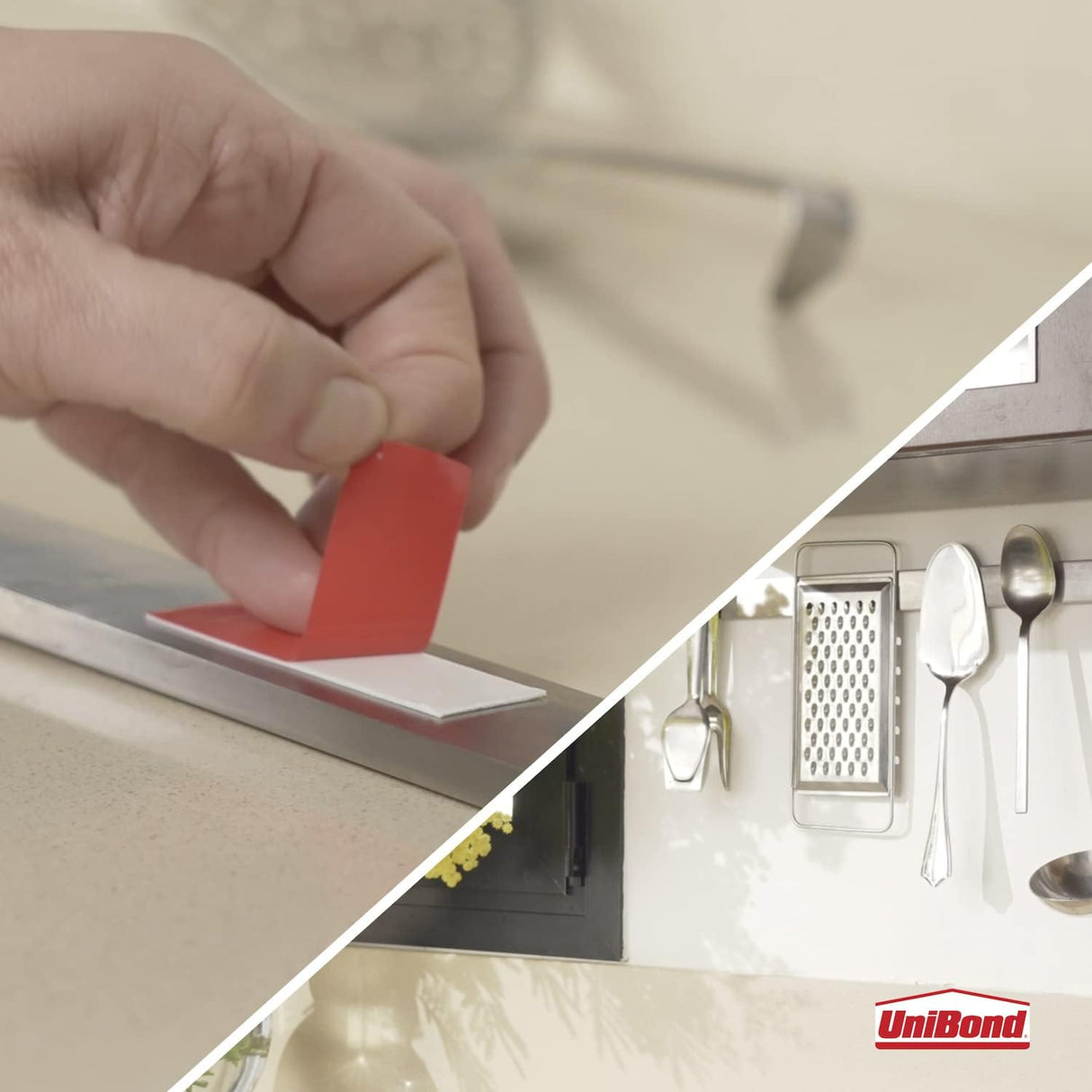 UniBond No More Nails Permanent Strips Double Sided Mounting Tape - 10 Pack White - PROTEUS MARINE STORE