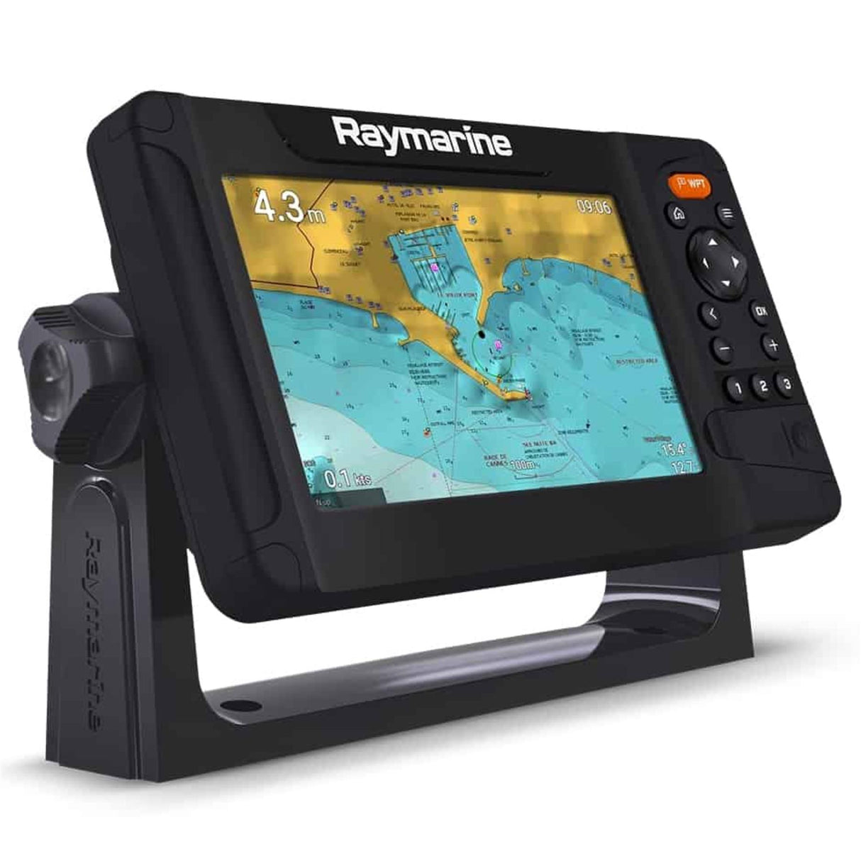 Raymarine Element 7S 7" Marine Navigation Display with Western European Lighthouse Chart