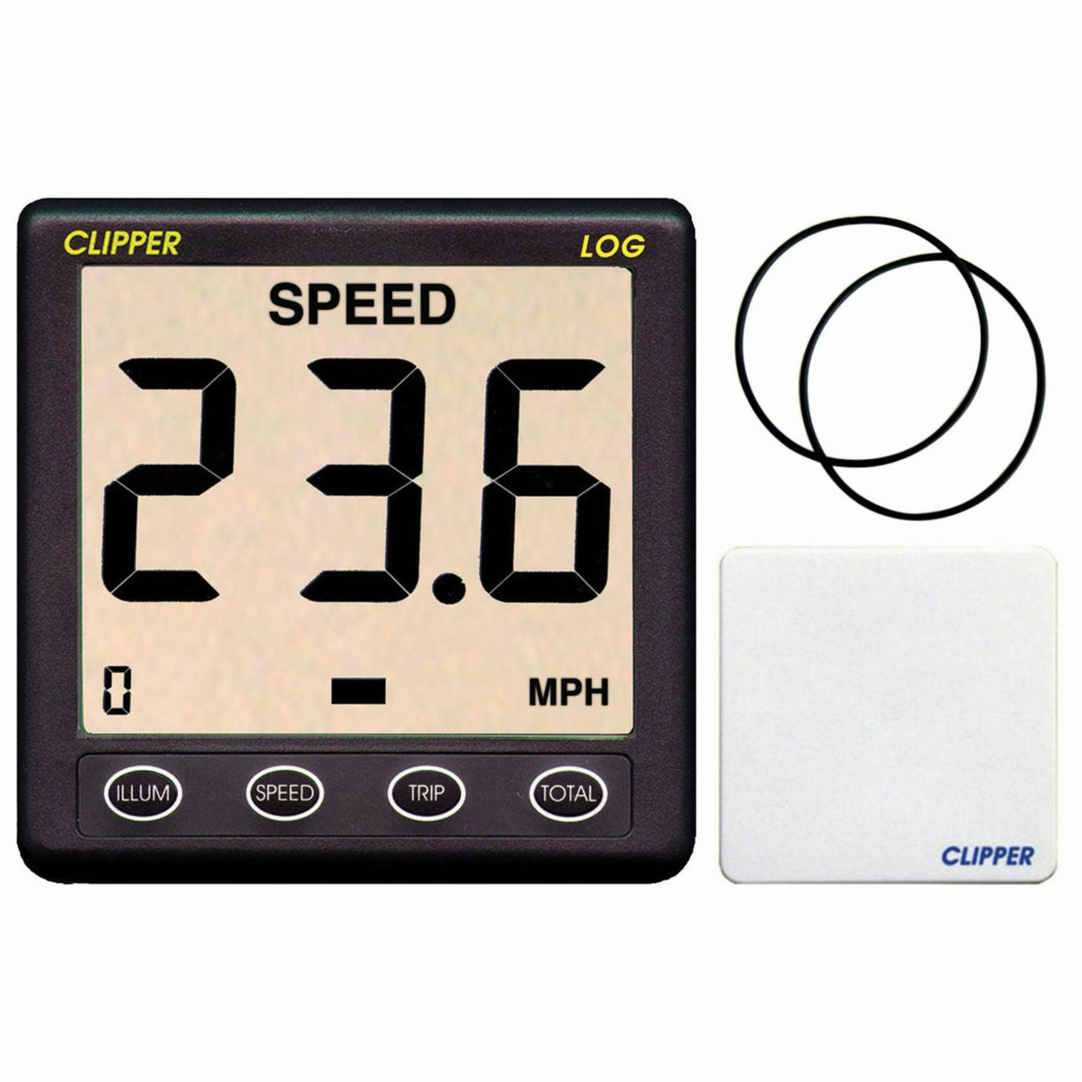 NASA Marine Clipper Speed/Log Repeater with 10m Cable & Cover For Boats & Marine, 10mA + 25mA