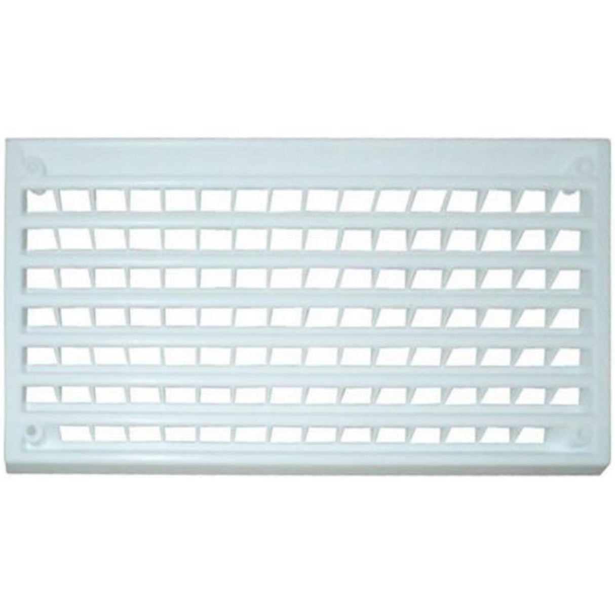 AG Plastic Air Vent Size 6-3/4" x 3-1/2" White For Caravan/ Motorhome
