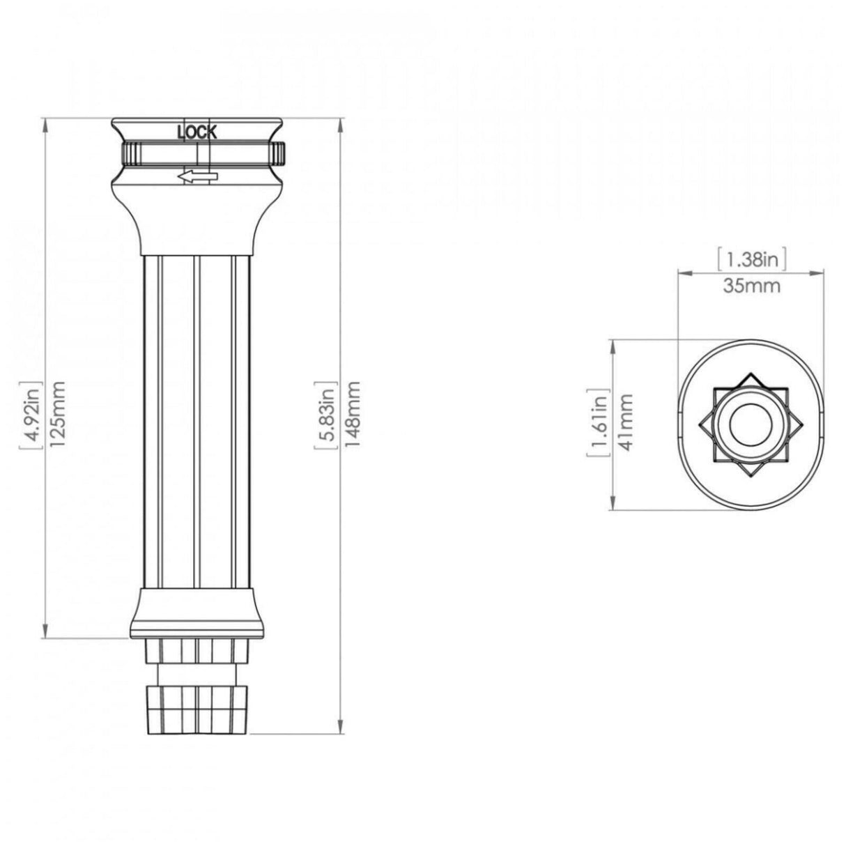 Railblaza StarPort Extender - PROTEUS MARINE STORE