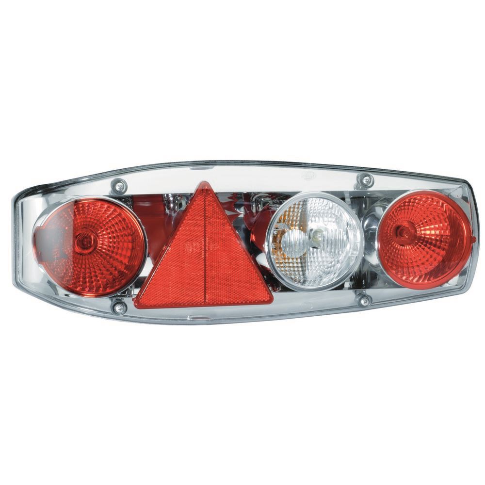 Hella Caraluna II Plus Chrome Left Hand Caravan Cluster Lamp