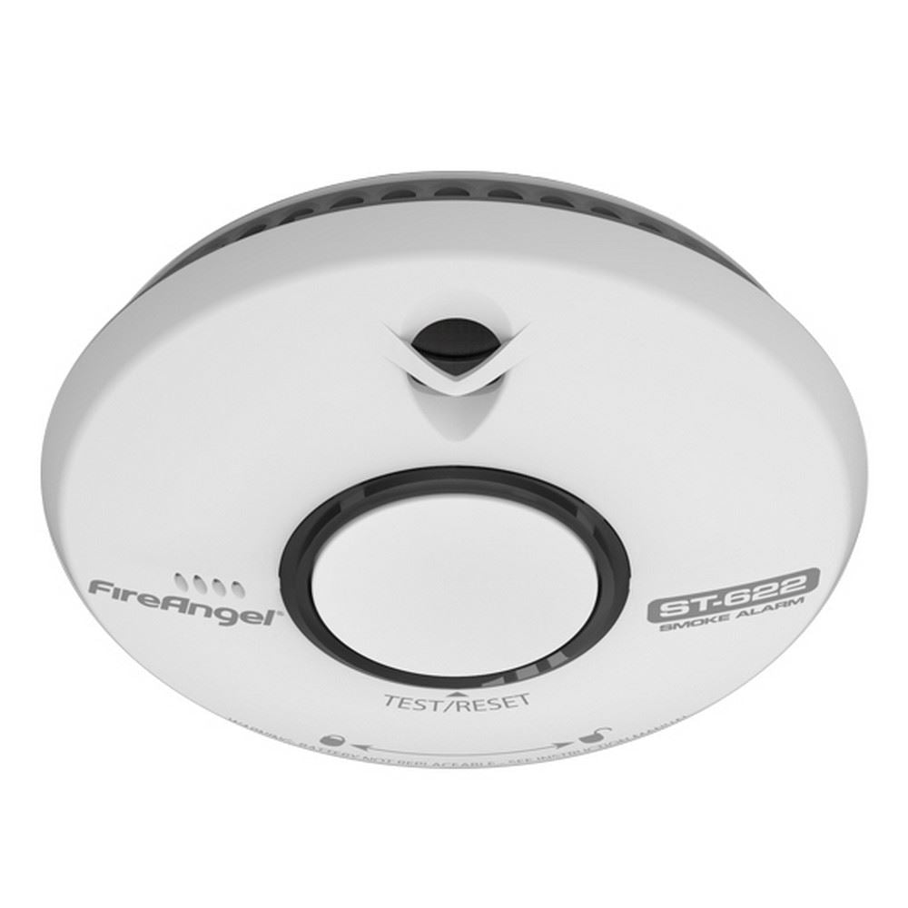 FireAngel ST-622 Thermoptek Smoke Alarm Ceiling / Wall Mount
