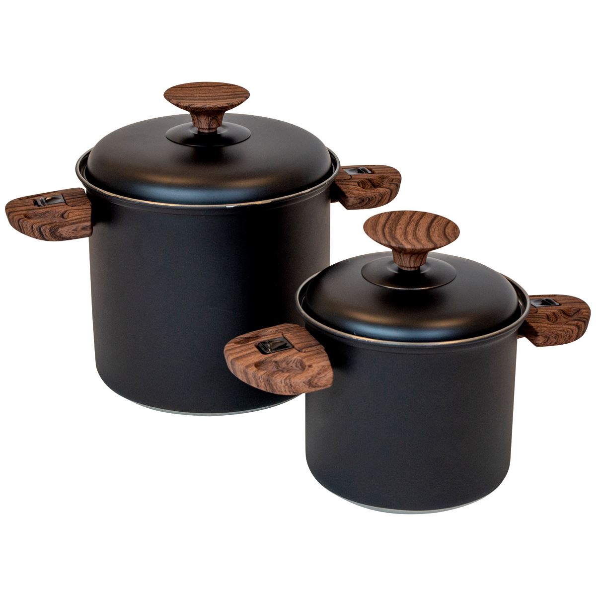 Bo-Camp Industrial Collection Cookware Set Hading Compact 2