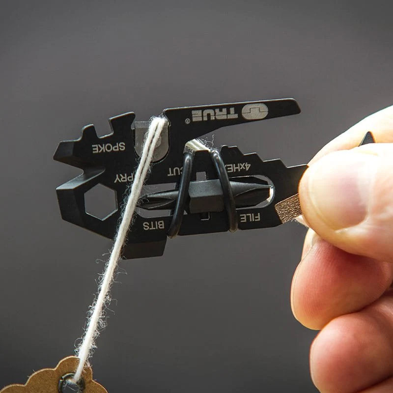 True Fishface 18 in 1 micro multi tool Keyring - PROTEUS MARINE STORE