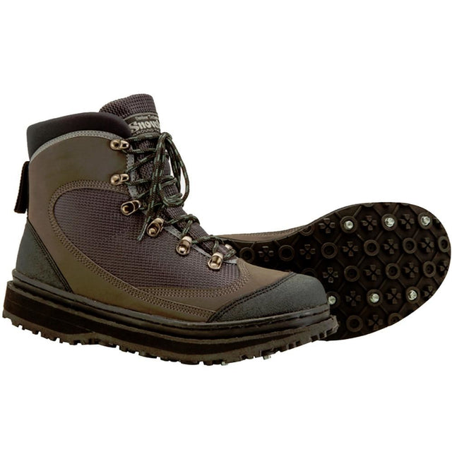 Snowbee Stream-Trek Wading Boots XS-tra Grip Rubber Sole - 11 - PROTEUS MARINE STORE