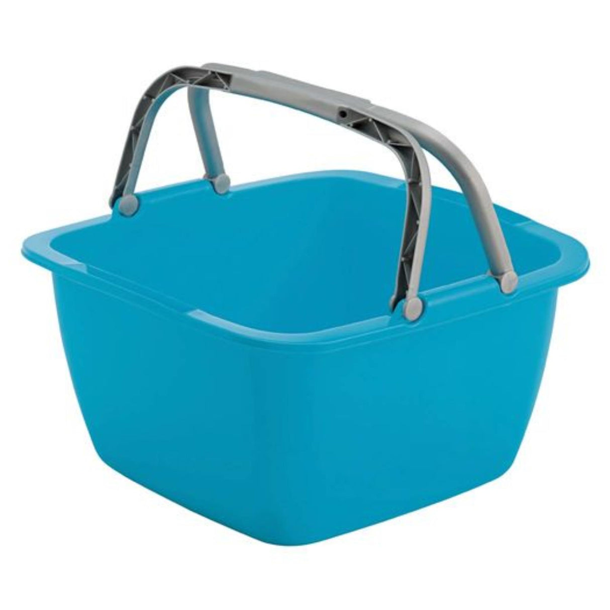 Bo-Camp Washing Bowl Square Abs 18.5L Blue