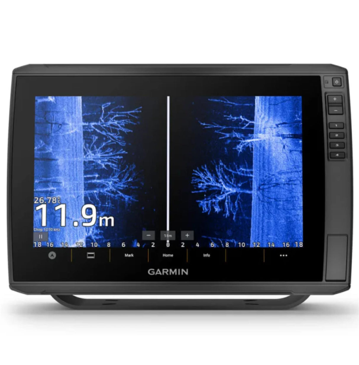 Garmin ECHOMAP Ultra 2 12" Chartplotter 122sv with GT56UHD-TM Transducer, IPX7