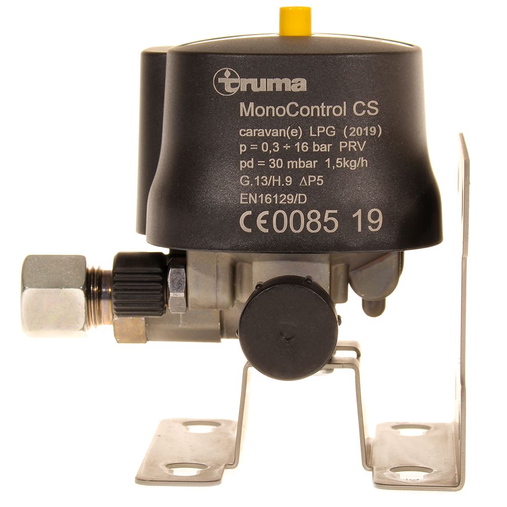 Truma Monocontrol CS with Crash Sensor Gas Pressure Regulator│52412-01