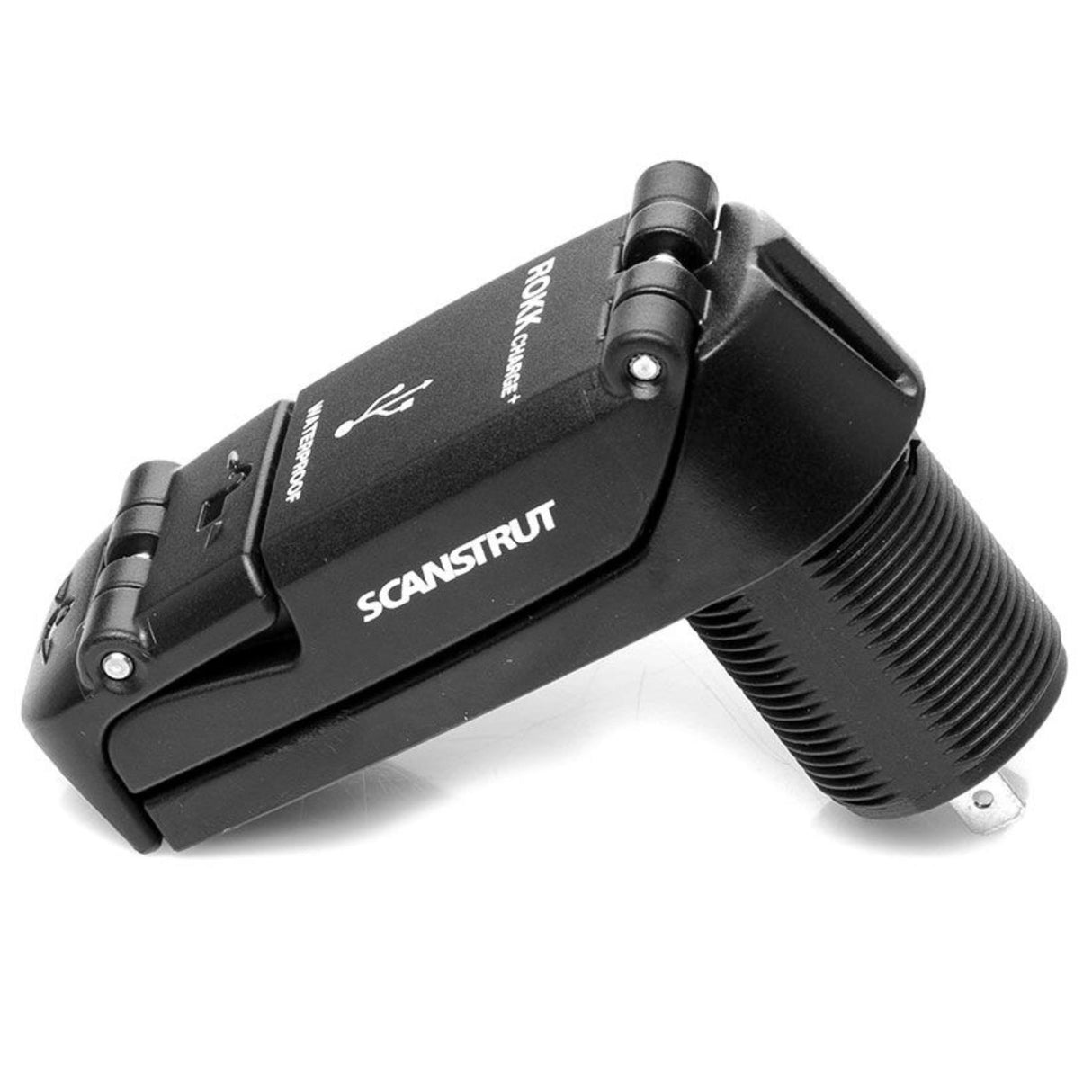 Scanstrut Dual USB Waterproof Charger & Socket (12V & 24V / Black)