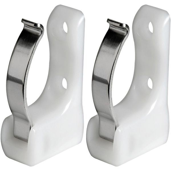 Osculati Sprung Pole Clips for 25-35mm Poles (Per Pair)