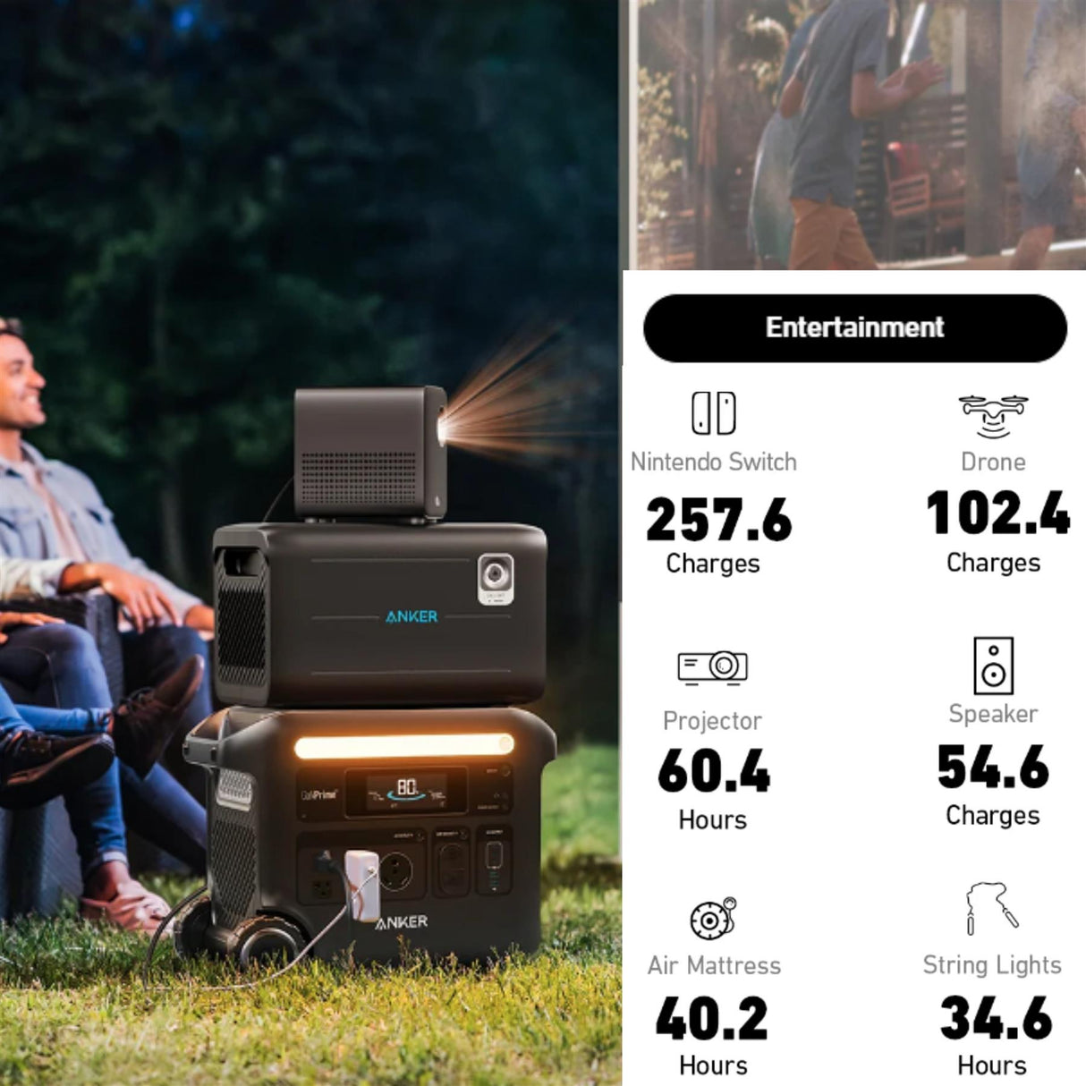 Anker SOLIX BP2600 Expansion Battery, 2560Wh LFP, Compatible with SOLIX F2000 & F2600 Portable Power Stations