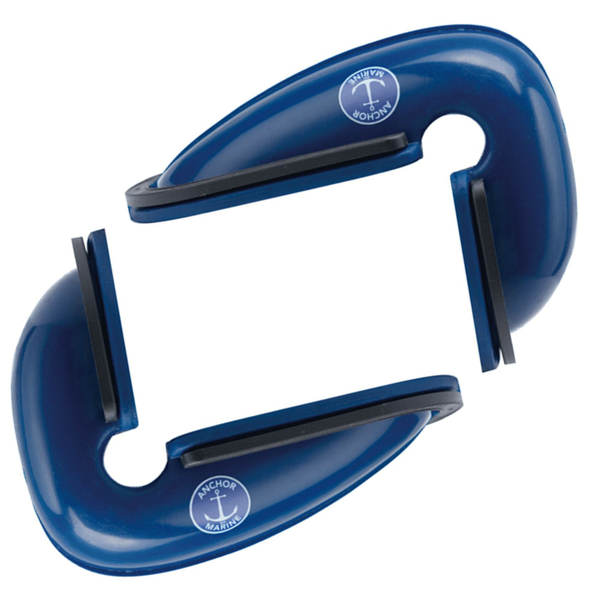 Anchor Marine Boats Transom Corner Fenders Pair 16cm L x 6cm W x 7cm D Navy