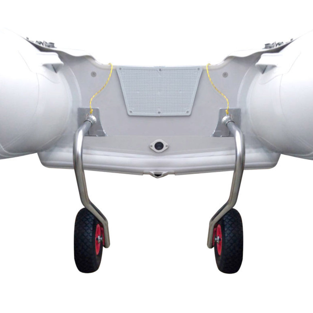 Trem Stainless Steel Launch Hauling Wheels for Honda Inflatables Boats (Pair) - PROTEUS MARINE STORE