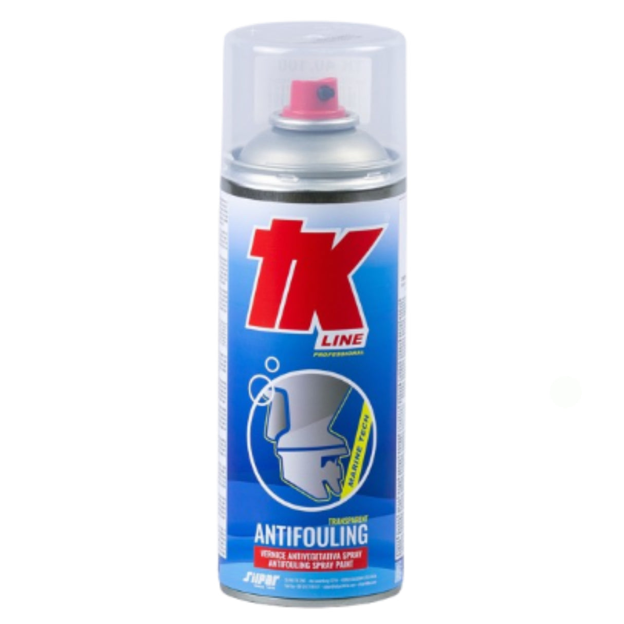 TK Colorspray Antifouling Protective Paint - Transparent Clear - 40.100 (Each)