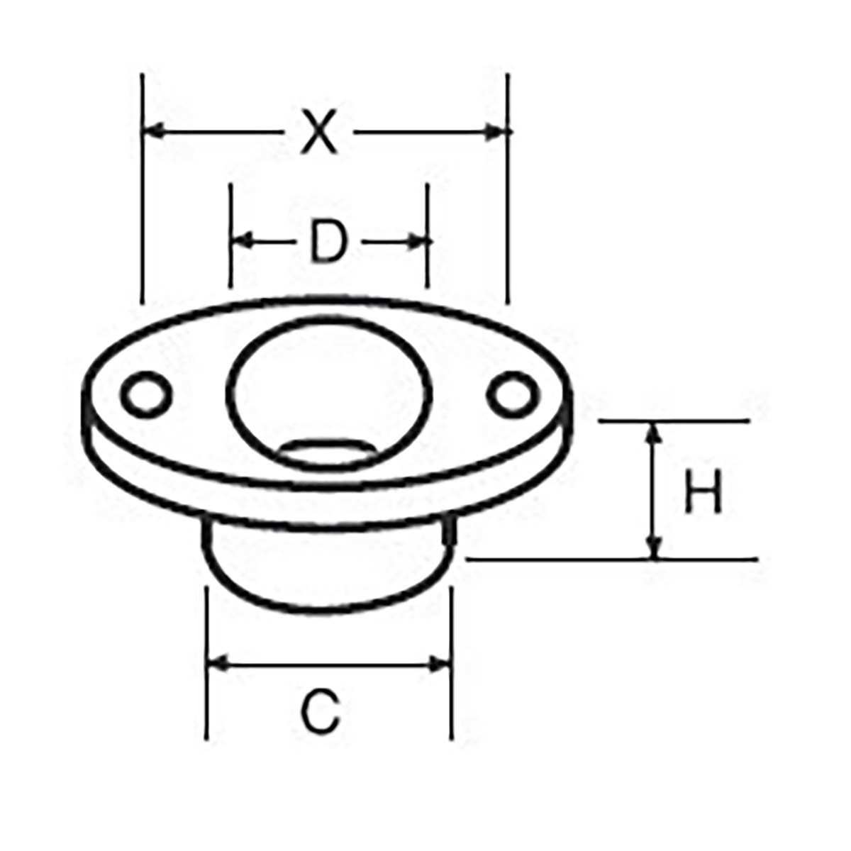 RWO Push Fit Bush 11mm Ferruled Black (x2)