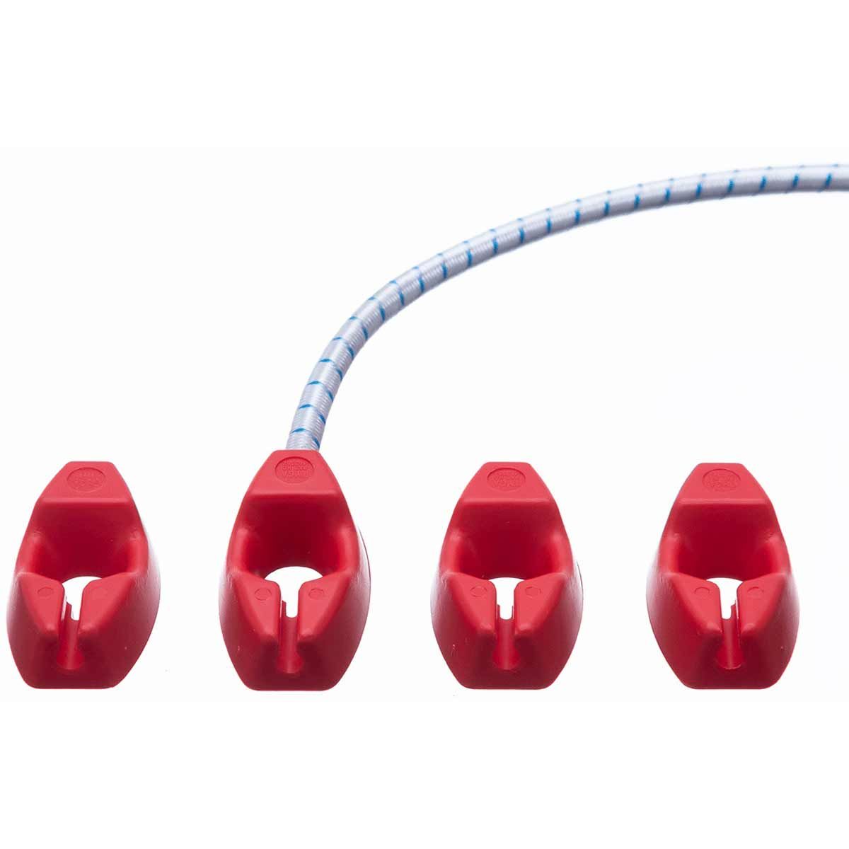 RWO Tyga Tie Clip to Fit 5mm Shock Cord (4 Clip Pack)