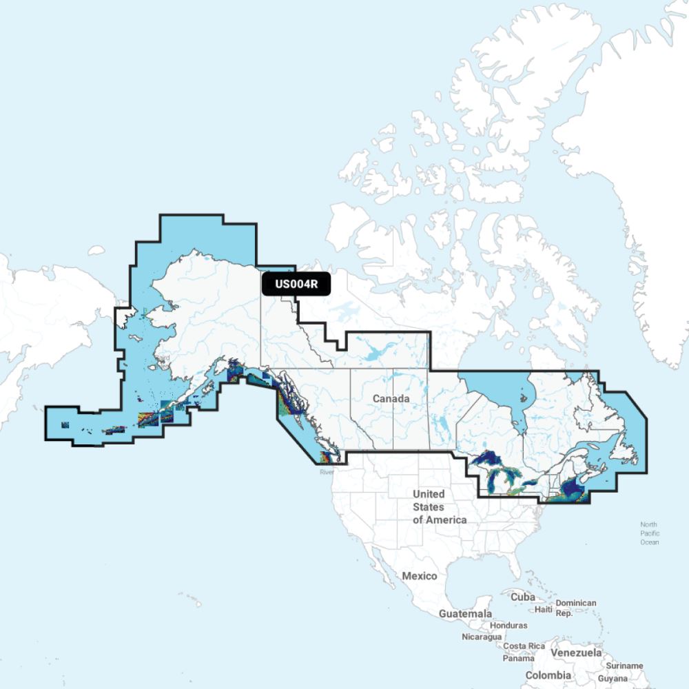Garmin Navionics Vision+ Chart: US004R - Canada & Alaska - PROTEUS MARINE STORE