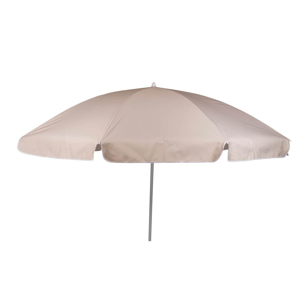 Bo-Camp Parasol Articulated Arm Polyester Dia 250cm Sand