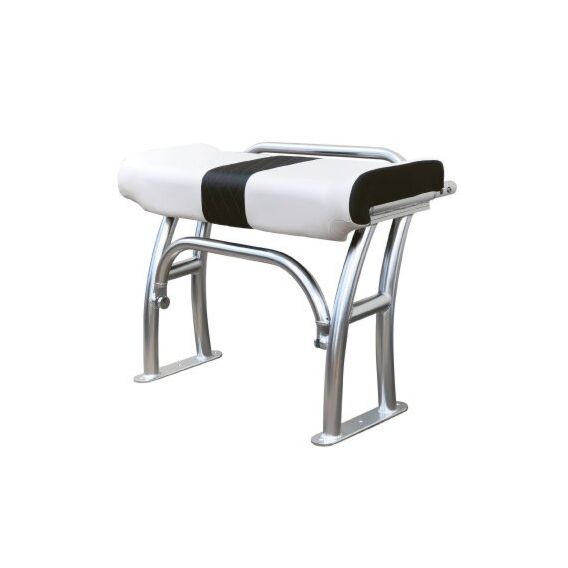 Pro Series leaning post - Natural bright aluminium