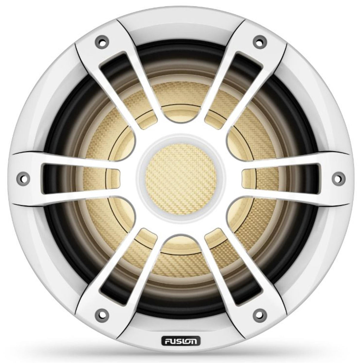 Fusion SG-SL103SPW 10" 3i CRGBW LED Subwoofer 600W - Sports White - PROTEUS MARINE STORE