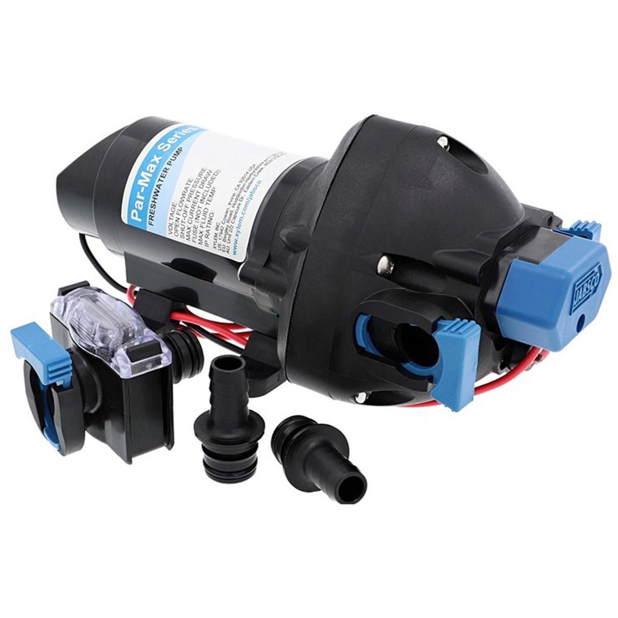 Jabsco Xylem Par-Max 2 Freshwater Delivery Pump 12V 2gpm(7.6lpm) 35psi