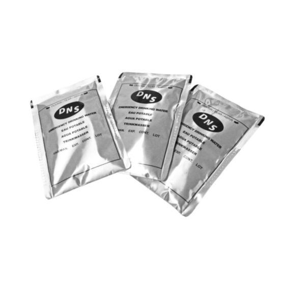 Fresh water in vacuum sachet 14 L (112 x 125 ml)