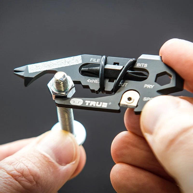 True Fishface 18 in 1 micro multi tool Keyring - PROTEUS MARINE STORE