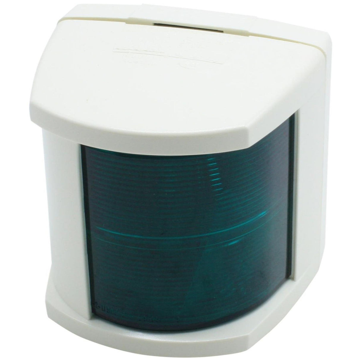 Hella 2984 Starboard Green Navigation Light (White Case / 12V / 25W)